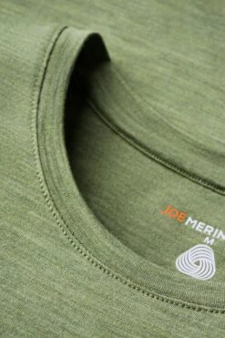 Joe Shirt Round Neck Agave Green -Kleding Winkel agave green shirt hals rond