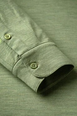 Shirt Polo Long Sleeve Agave Green -Kleding Winkel agave green shirt polo long sleeve boord