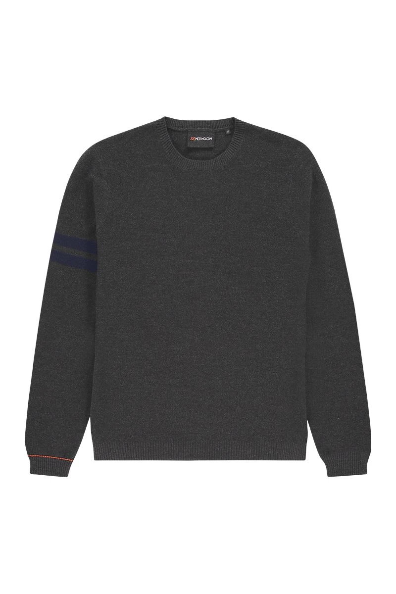 Bee Striped Sleeve Antracite Grey 1 Bee Striped Sleeve Antracite Grey