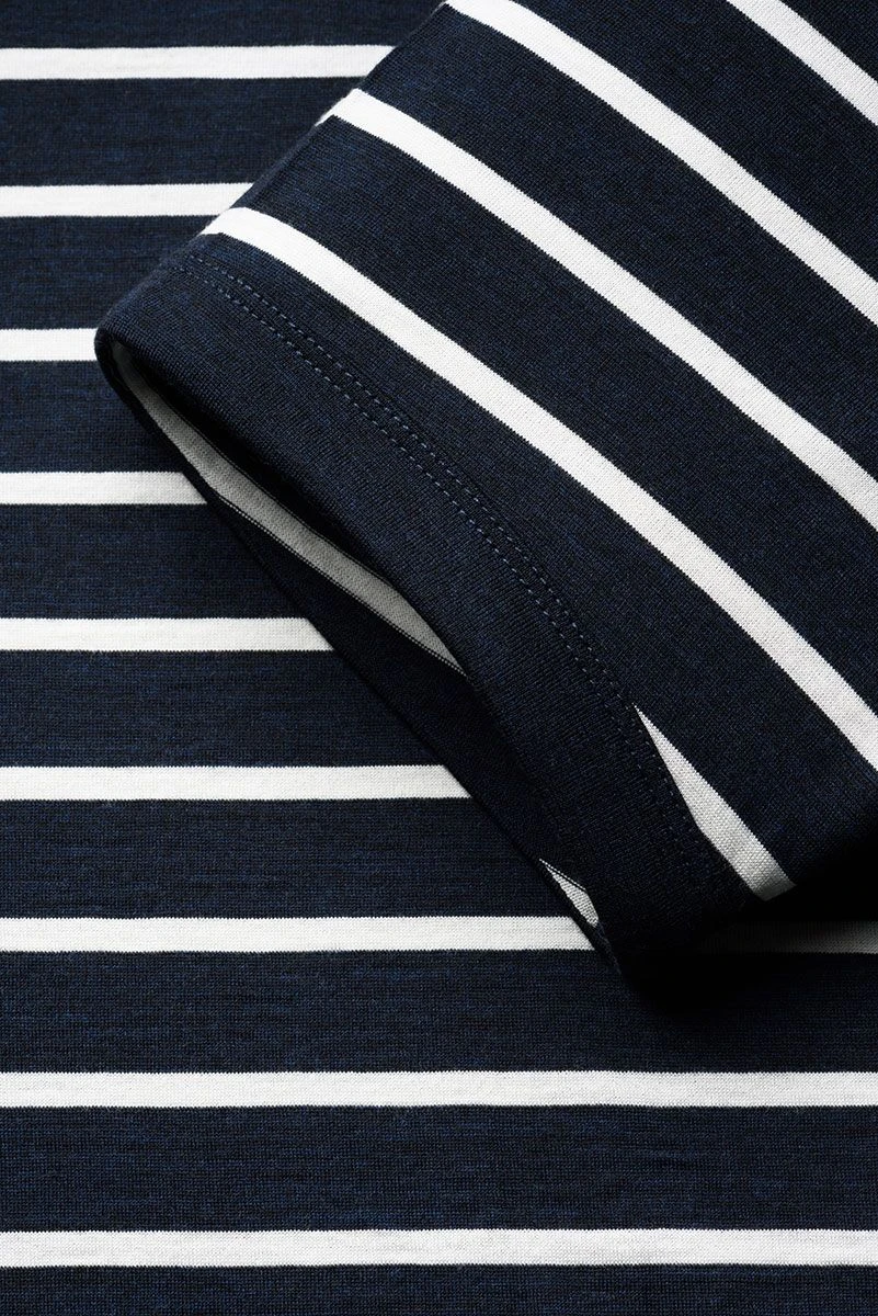 Shirt Polo Short Sleeve Big Stripe True Navy 5 Shirt Polo Short Sleeve Big Stripe True Navy - Afbeelding 5
