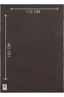Joe Yak Blanket Tobacco -Kleding Winkel blanket brown afmetingen