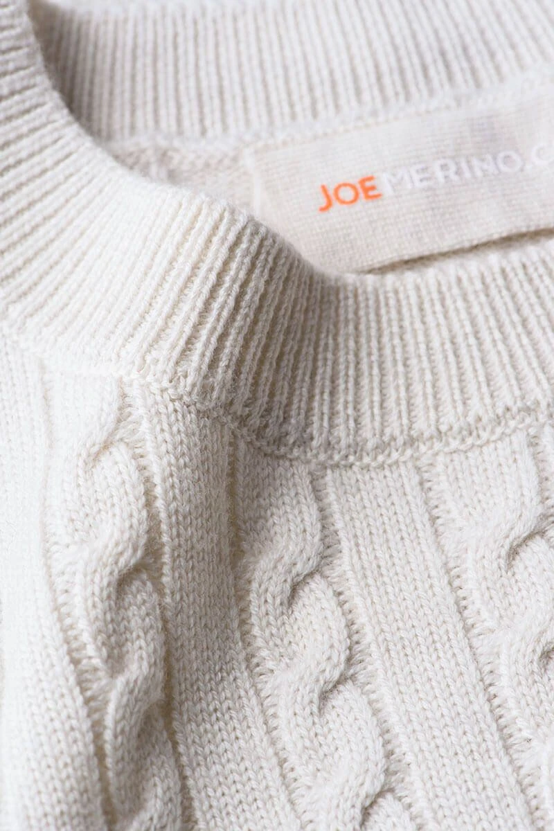 Joe Cable Wool White 5 Joe Cable Wool White - Afbeelding 5