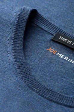 Joe Classic Crew Jeans Blue -Kleding Winkel classic crew jeans blue hals web