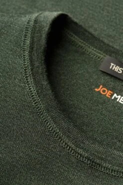 Joe Crew British Green -Kleding Winkel crew british green hals web