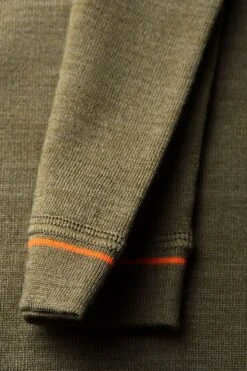 Joe Crew Clean Kaki -Kleding Winkel crew clean kaki mouw web