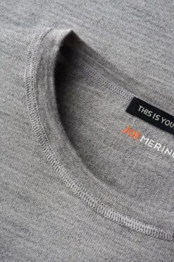 Joe Crew Clear Grey -Kleding Winkel crew clear grey hals web