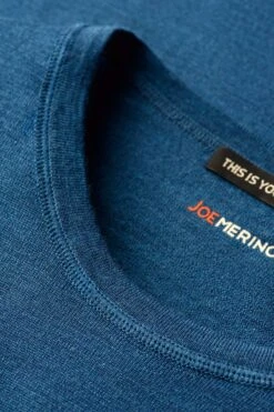 Joe Crew Federal Blue -Kleding Winkel crew federal blue hals web