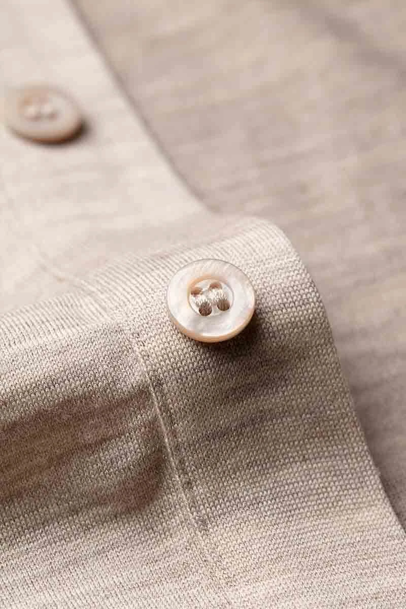 Joe Shirt Button Up Desert Beige 4 Joe Shirt Button Up Desert Beige - Afbeelding 4