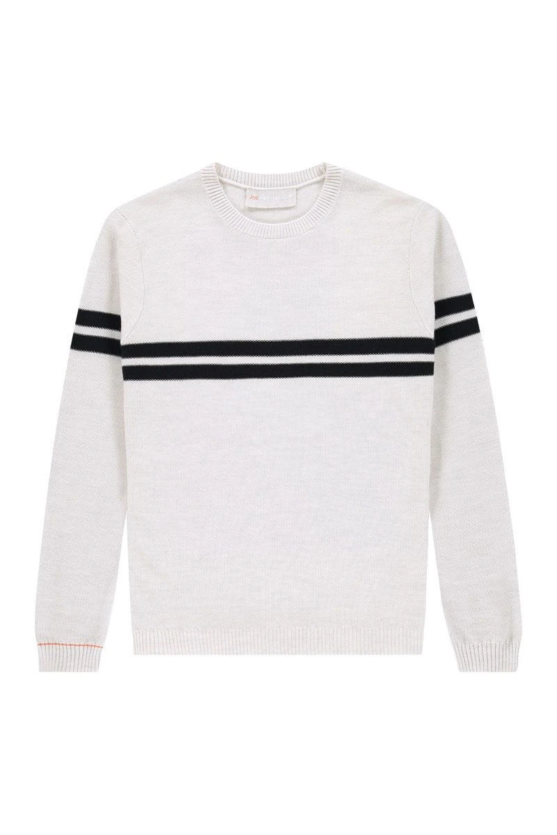 Bee Two Stripes All Over Wool White 3 Bee Two Stripes All Over Wool White - Afbeelding 3