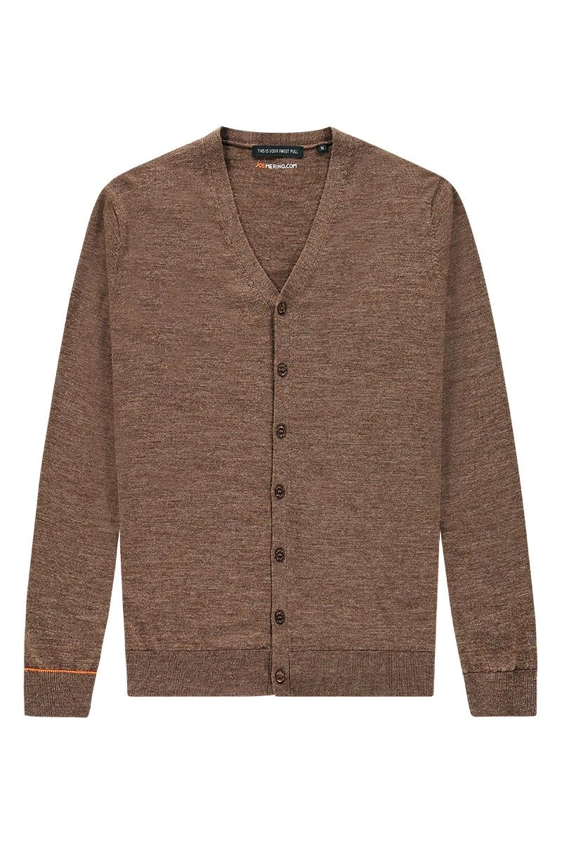 Joe Vest Undyed Brown 3 Joe Vest Undyed Brown - Afbeelding 3