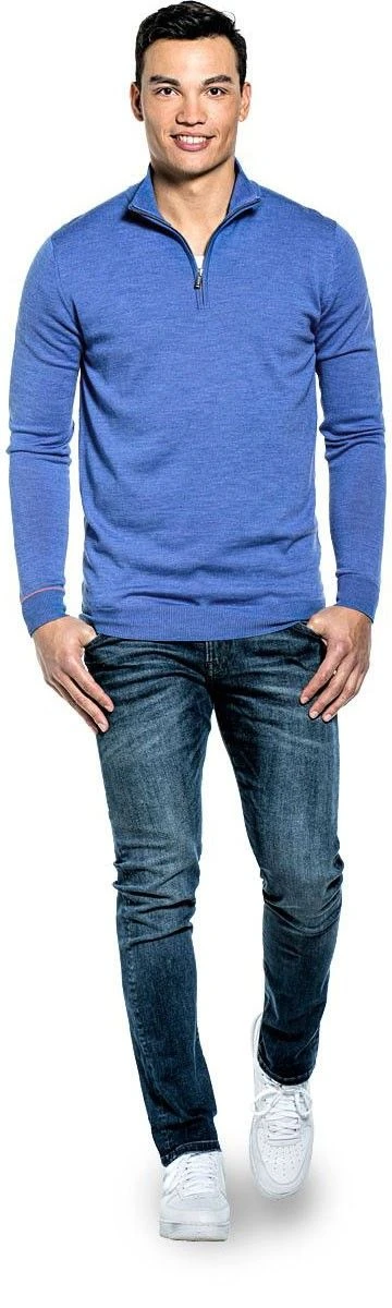 Joe Zip Extra Long Riviera Blue 2 Joe Zip Extra Long Riviera Blue - Afbeelding 2