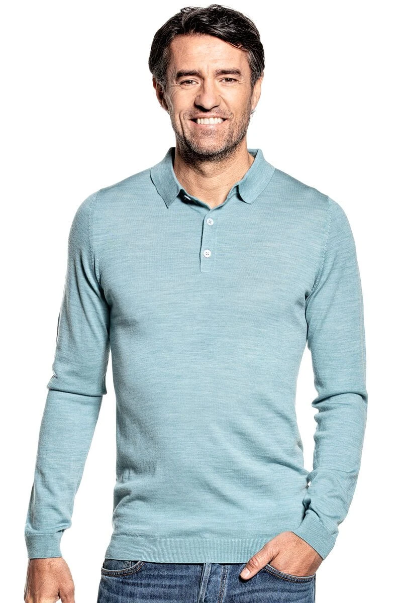 Riva Buttons Long Sleeve Mythos Blue 1 Riva Buttons Long Sleeve Mythos Blue