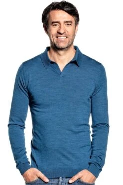 Joe Riva Long Sleeve Federal Blue