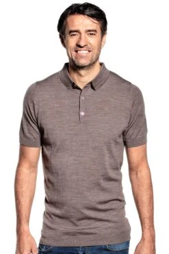 Joe Riva Buttons Short Sleeve Muddy Clay