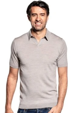 Joe Riva Short Sleeve Windsor Beige