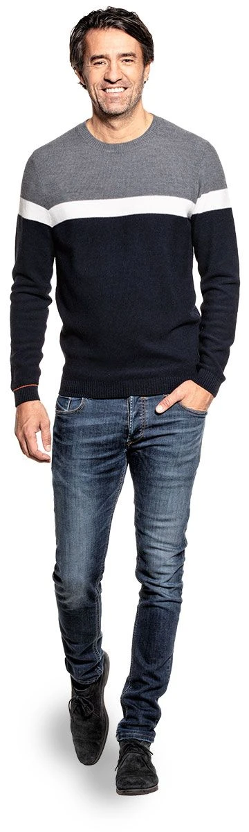 Bee Colorblock Harvard Grey 2 Bee Colorblock Harvard Grey - Afbeelding 2