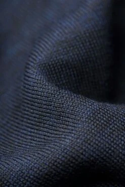 Joe Henley True Navy -Kleding Winkel henley true navy stof web