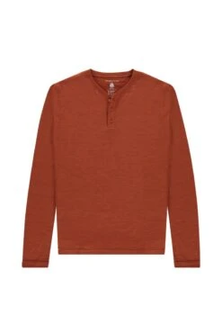 Shirt Henley Long Sleeve Copper Canyon -Kleding Winkel henley ls copper canyon