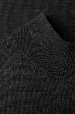 Turtle 3D Antracite Grey -Kleding Winkel joe 3d turtle antragrey detail kraag