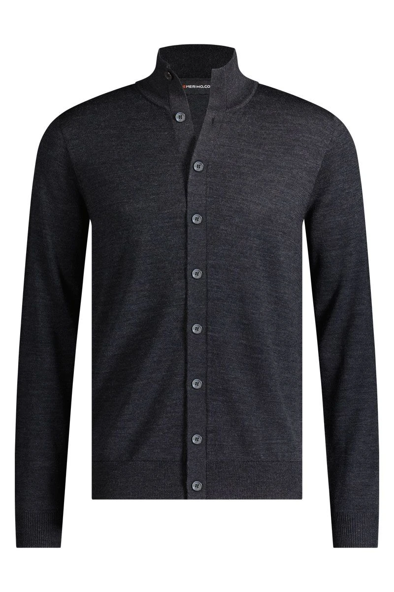 Vest Button 3D Antracite Grey 3 Vest Button 3D Antracite Grey - Afbeelding 3