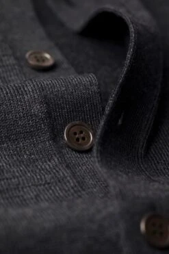 Vest Button 3D Antracite Grey 11 Vest Button 3D Antracite Grey -Kleding Winkel joe 3dbuttonvest antracite web knopen