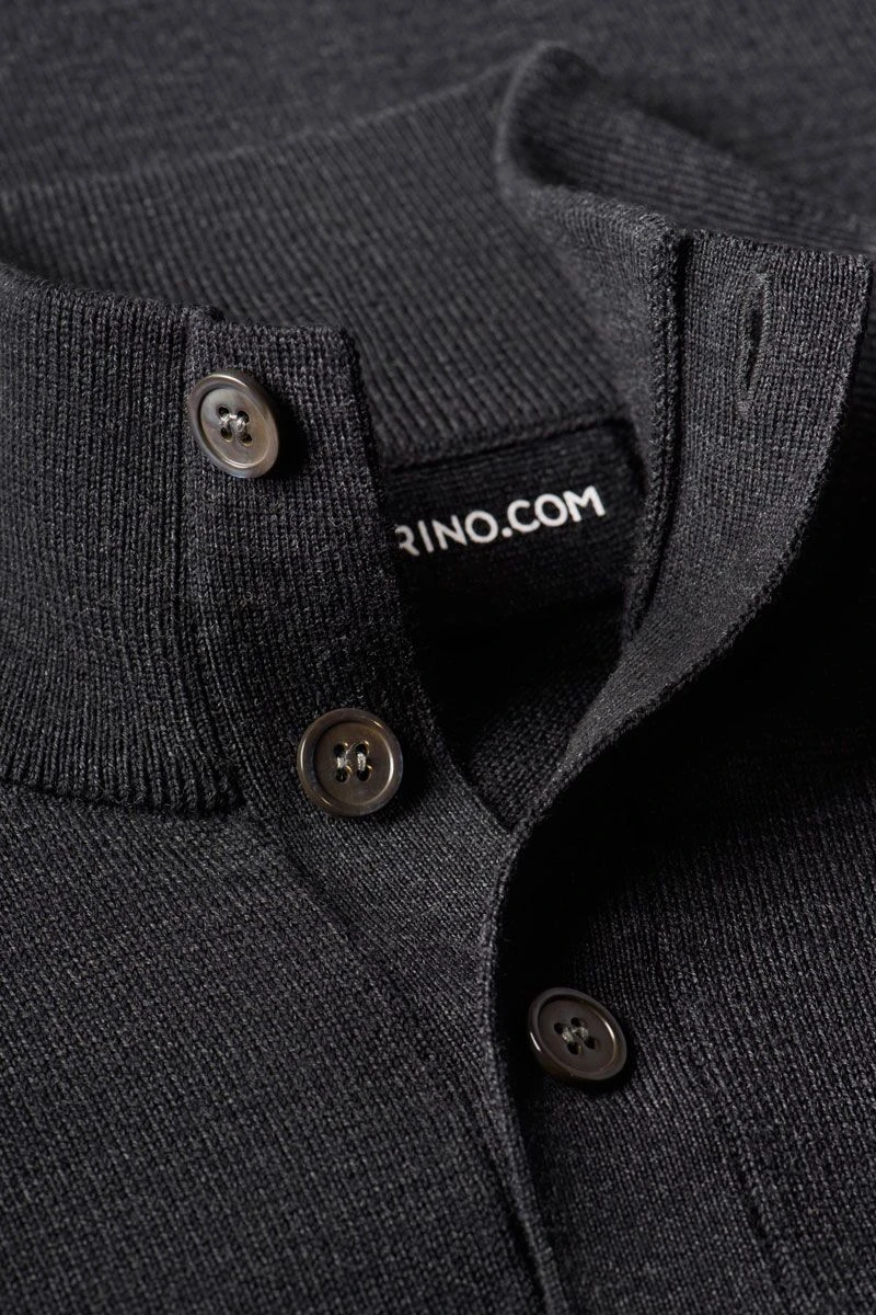 Vest Button 3D Antracite Grey 4 Vest Button 3D Antracite Grey - Afbeelding 4