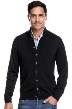 Vest Button 3D Deep Black