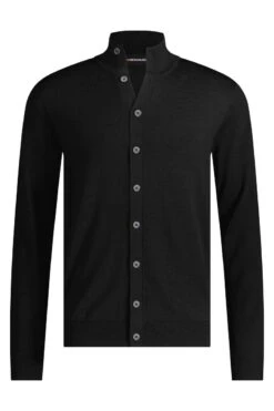 Vest Button 3D Deep Black -Kleding Winkel joe 3dbuttonvest deepblack web exposar