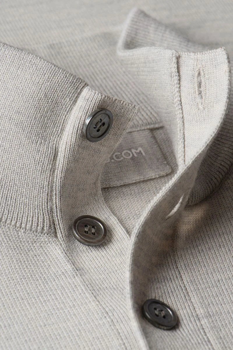 Vest Button 3D Dover Grey 4 Vest Button 3D Dover Grey - Afbeelding 4