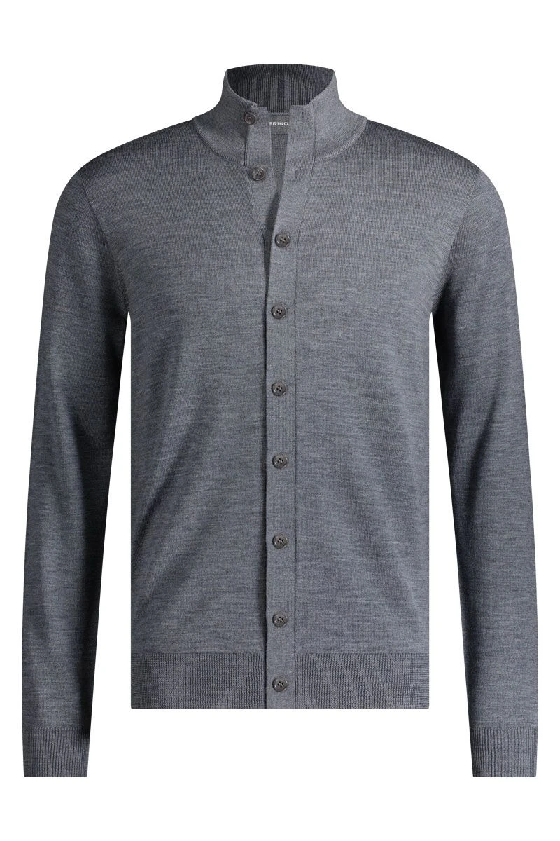 Vest Button 3D Harvard Grey 3 Vest Button 3D Harvard Grey - Afbeelding 3