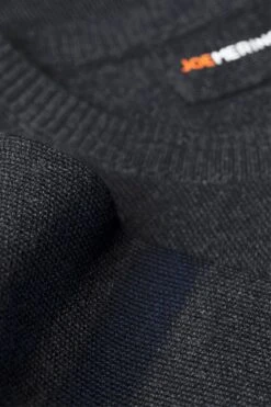 Bee Striped Sleeve Antracite Grey 7 Bee Striped Sleeve Antracite Grey -Kleding Winkel joe bee stripe antra macro