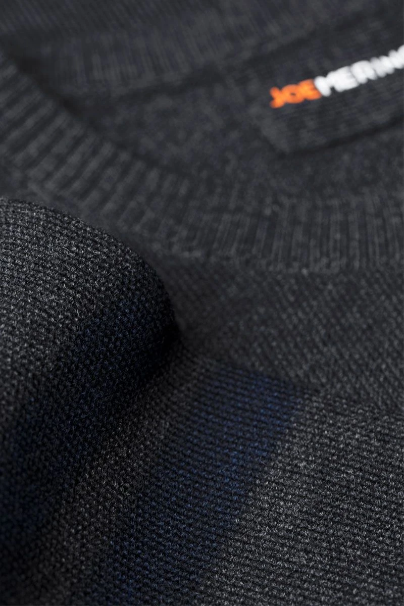 Bee Striped Sleeve Antracite Grey 4 Bee Striped Sleeve Antracite Grey - Afbeelding 4