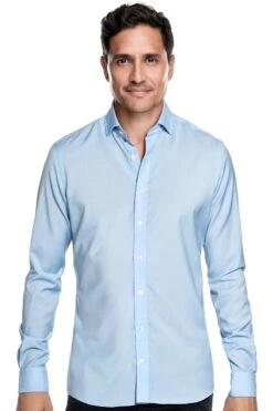 Joe Woven Shirt Light Blue