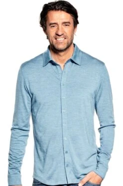 Joe Shirt Button Up Glacier Blue