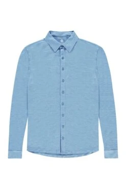 Joe Shirt Button Up Glacier Blue -Kleding Winkel joe buttonup glacierblue exposar