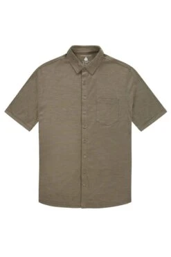 Joe Shirt Button Up Short Sleeve Clean Kaki 8 Joe Shirt Button Up Short Sleeve Clean Kaki -Kleding Winkel joe buttonup short cleankaki exposar