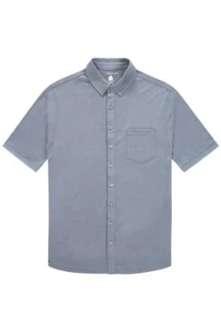 Joe Shirt Button Up Short Sleeve Early Sky -Kleding Winkel joe buttonup short earlysky exposar