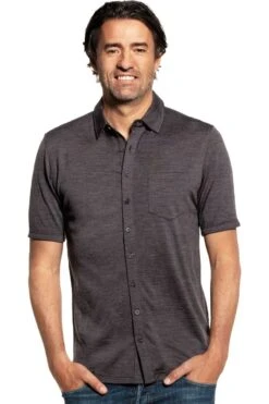 Joe Shirt Button Up Short Sleeve Interesting