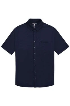 Joe Shirt Button Up Short Sleeve Navy Blue 7 Joe Shirt Button Up Short Sleeve Navy Blue -Kleding Winkel joe buttonup short navy exposar
