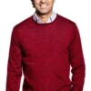 Joe Classic Crew Burgundy Red