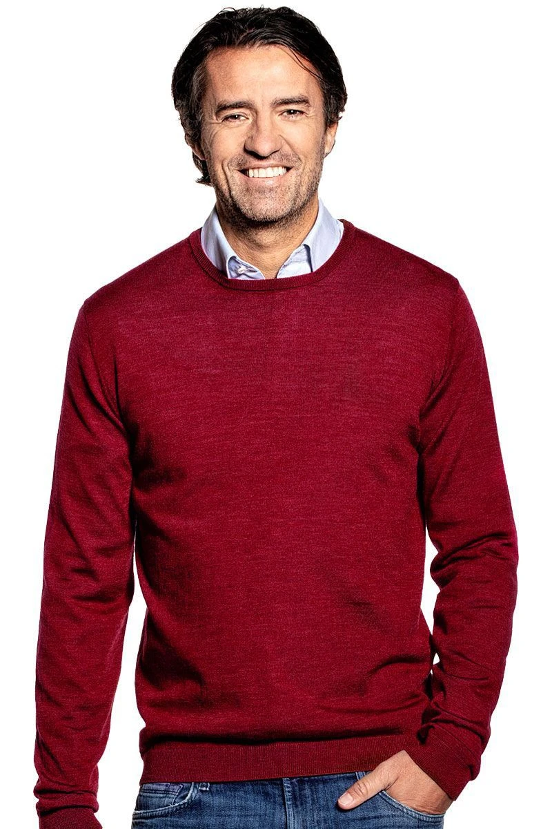 Joe Classic Crew Burgundy Red 1 Joe Classic Crew Burgundy Red