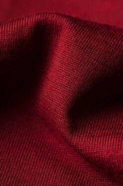Joe Classic Crew Burgundy Red 8 Joe Classic Crew Burgundy Red -Kleding Winkel joe classiccrew burgundyred detail02