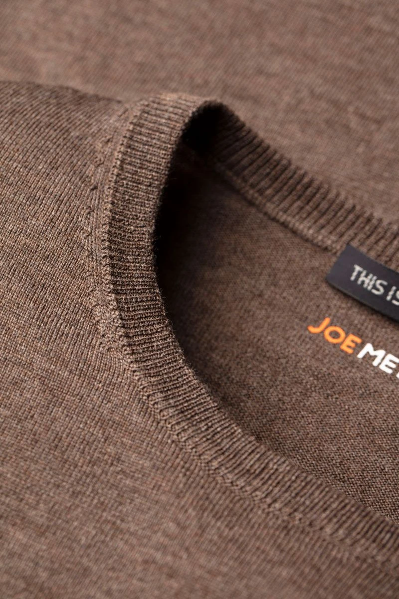 Joe Classic Crew Tobacco Brown 3 Joe Classic Crew Tobacco Brown - Afbeelding 3