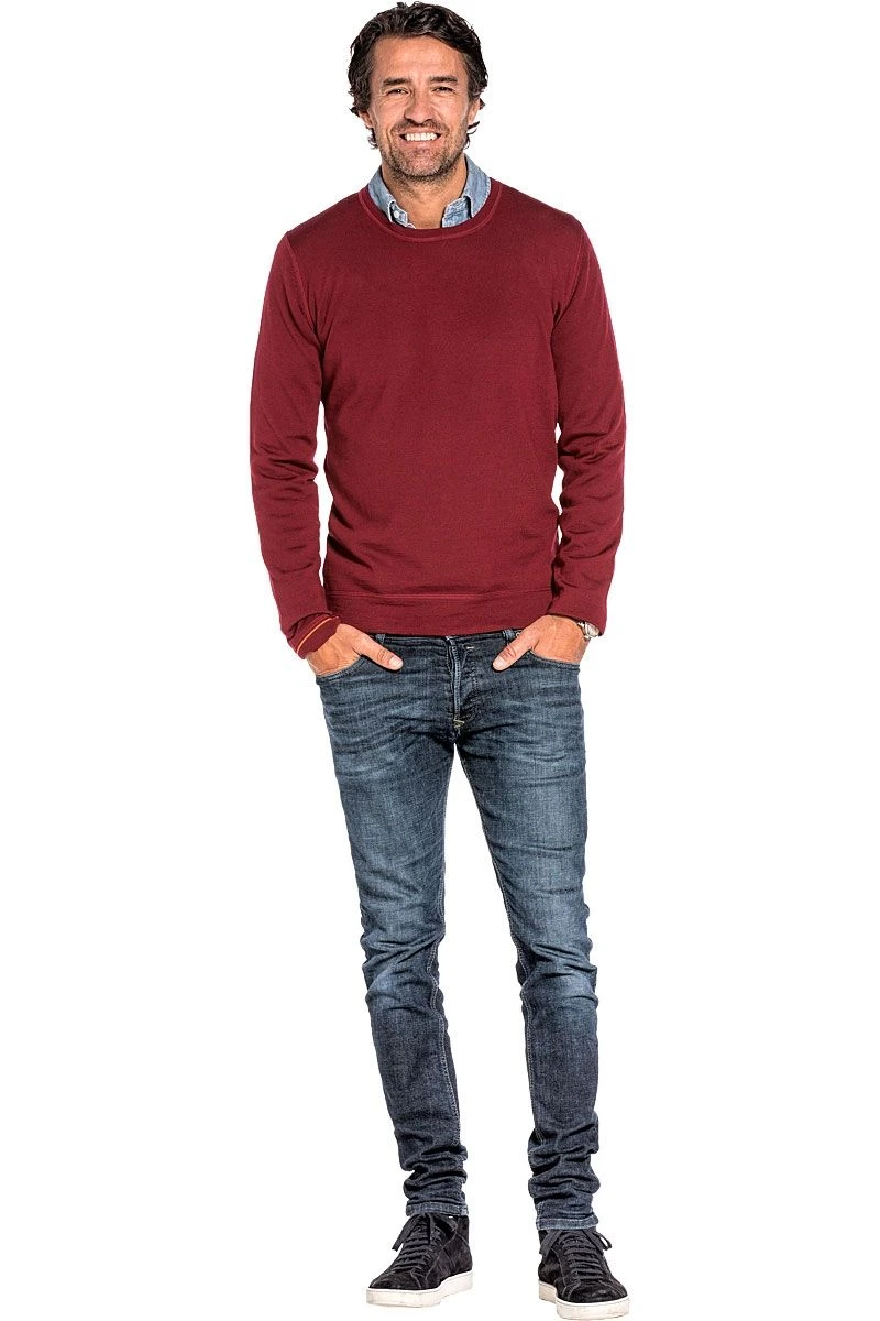 Joe Crew Burgundy Red 3 Joe Crew Burgundy Red - Afbeelding 3