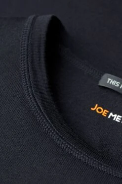 Joe Crew Very Dark Navy 6 Joe Crew Very Dark Navy -Kleding Winkel joe crew verydarknavy detail kraag