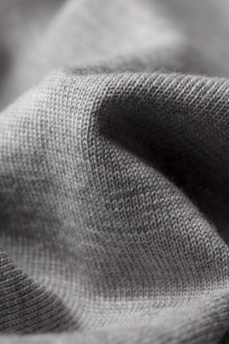 Joe V-neck Extra Long Grey Tropez 5 Joe V-neck Extra Long Grey Tropez - Afbeelding 5