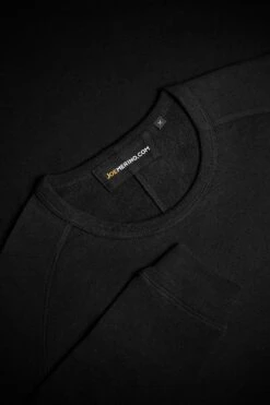 Joe Sweatshirt Deep Black -Kleding Winkel joe easy shirt deep black detail