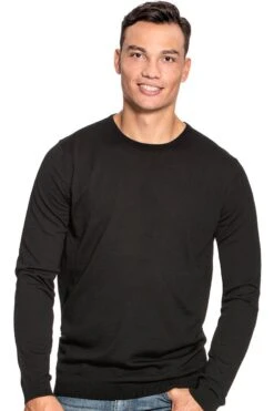 Classic Crew Extra Long Deep Black