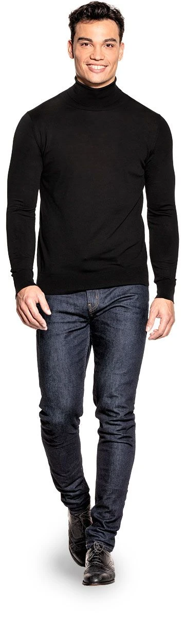 Joe Col Extra Long Deep Black 2 Joe Col Extra Long Deep Black - Afbeelding 2
