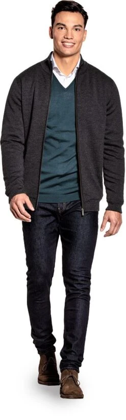Joe Jacket Extra Long Deep Antra 7 Joe Jacket Extra Long Deep Antra -Kleding Winkel joe extralong jacket deepantra staand